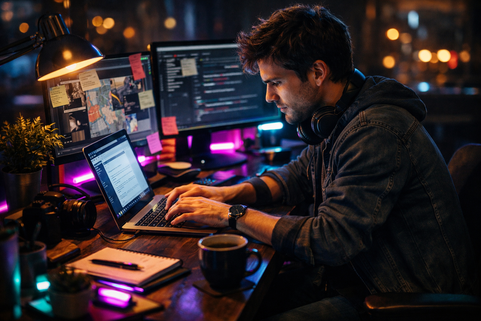 Lucru de acasă - birou modern